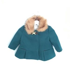 NEW Janie and Jack Girls Coat- 3-6 Months
